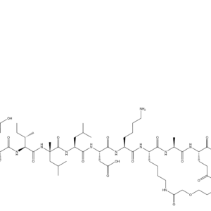 Retatrutide CAS 2381089-83-2 molecular structure