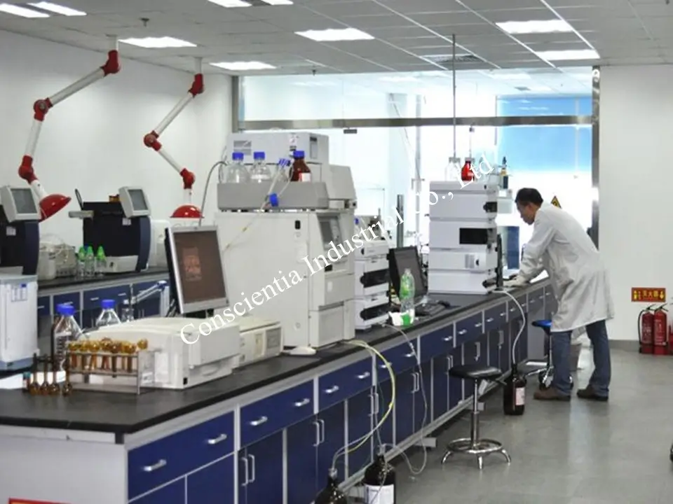 laboratory facility for the quality testing of peptides and pharmaceutical products